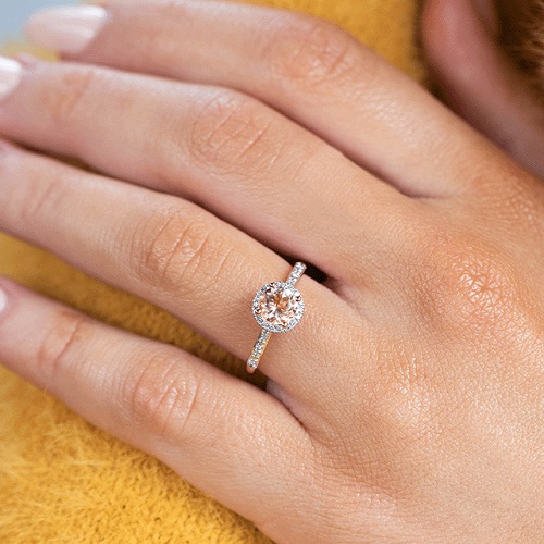 Hình 2: Promise ring đeo ngón nào?