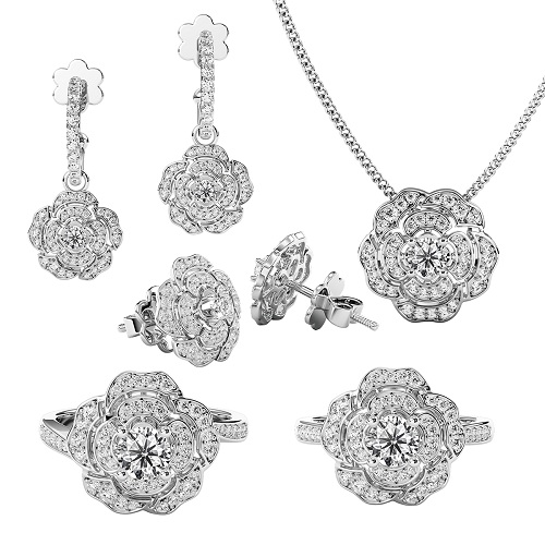 Hình 4: Trang sức cưới kim cương sang trọng, quý phái và thời thượng