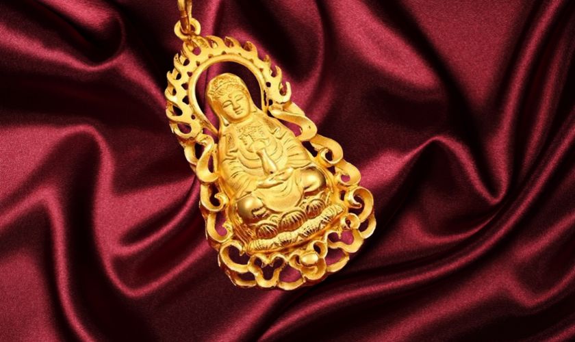 Mặt dây chuyền Phật Quan Âm bằng vàng là gì?
