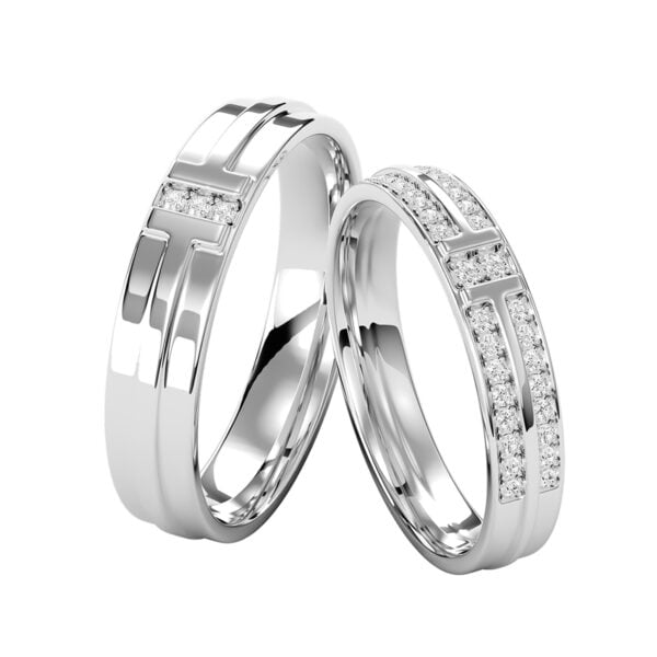 Hình 2: Vàng cưới 18K là sự lựa chọn của nhiều cặp đôi hiện nay