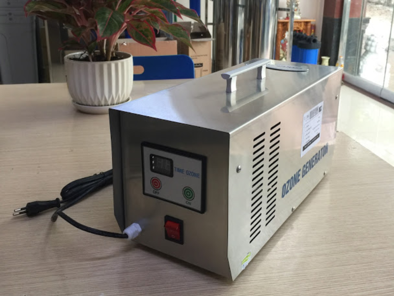 Sử dụng máy ozone khử mùi hôi nhanh chóng, hiệu quả