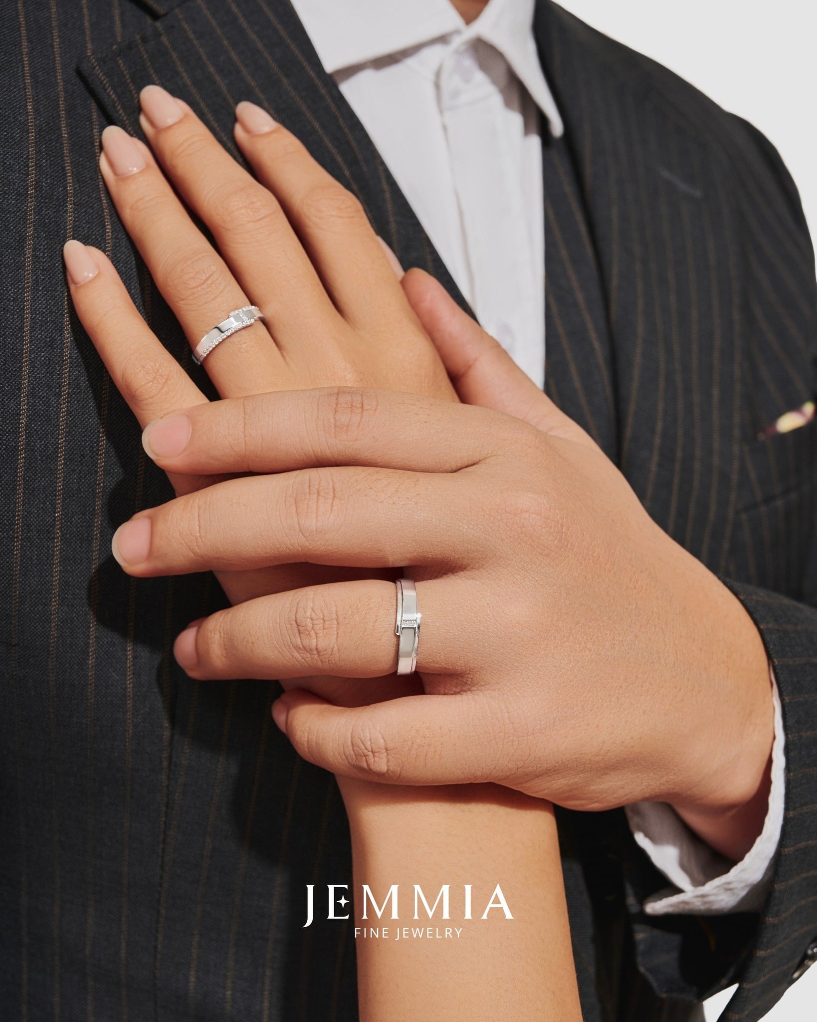 jemmia địa chỉ mua nhẫn cưới kim cương uy tín