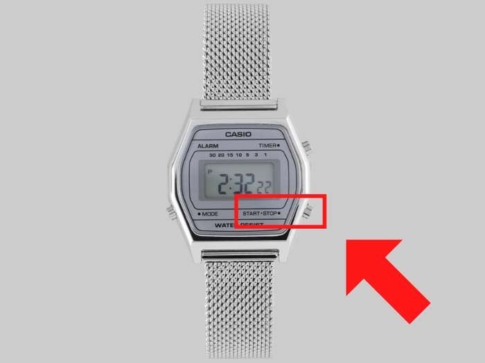 cach chinh timer dong ho deo tay 3 nut