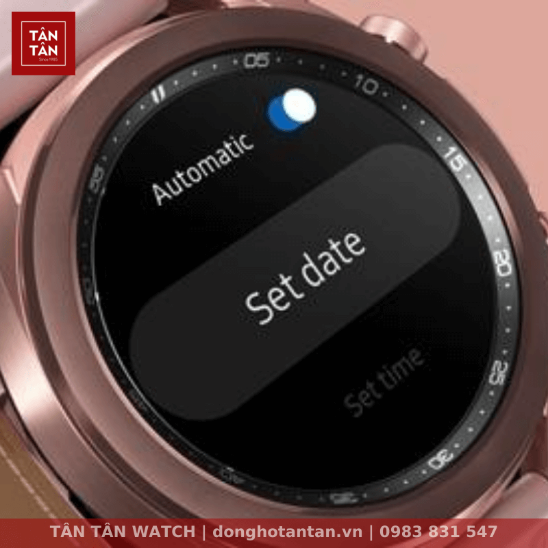 Thiết lập ngày giờ trên đồng hồ thông minh