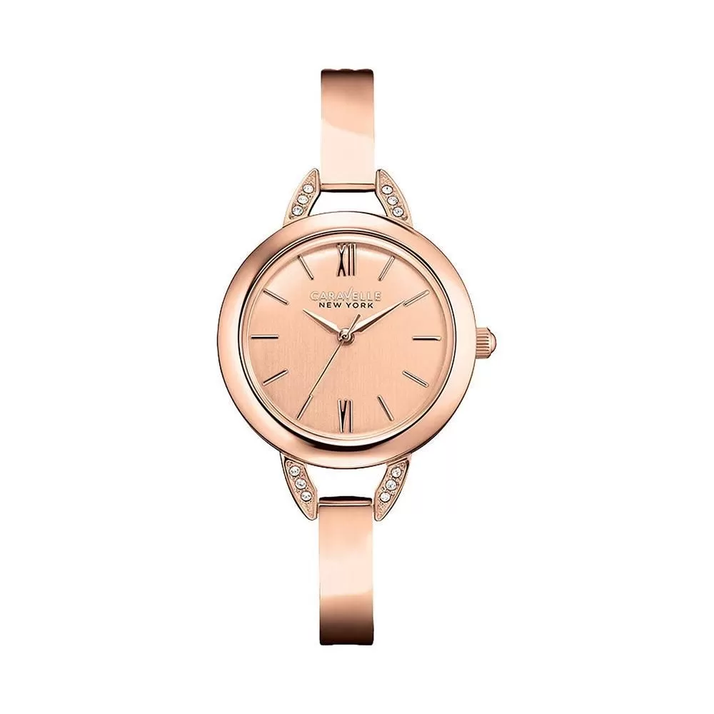 dong-ho-caravell-44l133-jpg Đồng Hồ Caravelle New York Quartz 44L133 28mm Nữ