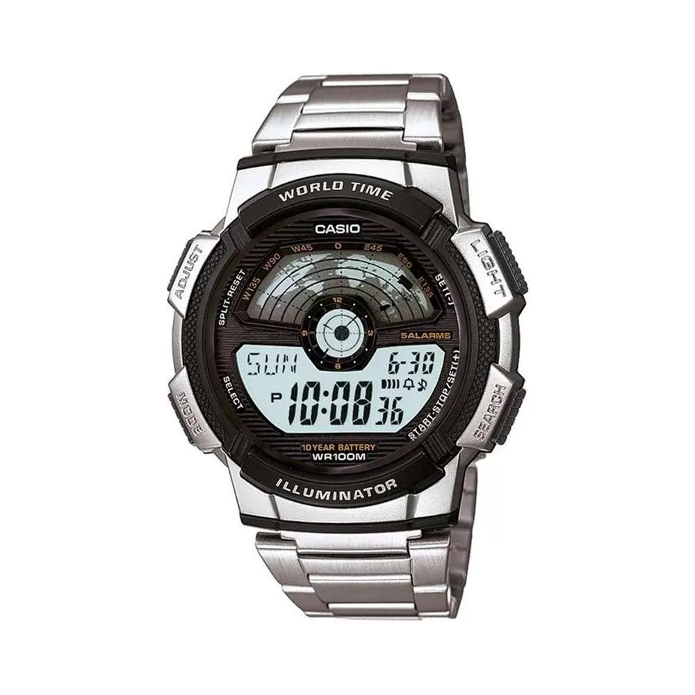 Đồng Hồ Casio Quartz AE-1100WD-1AVDF 43.7mm Nam