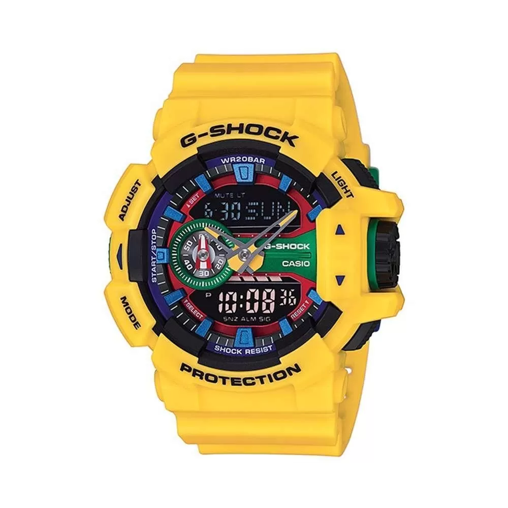 Đồng Hồ Casio Quartz GA-400-9ADR 55mm Nam