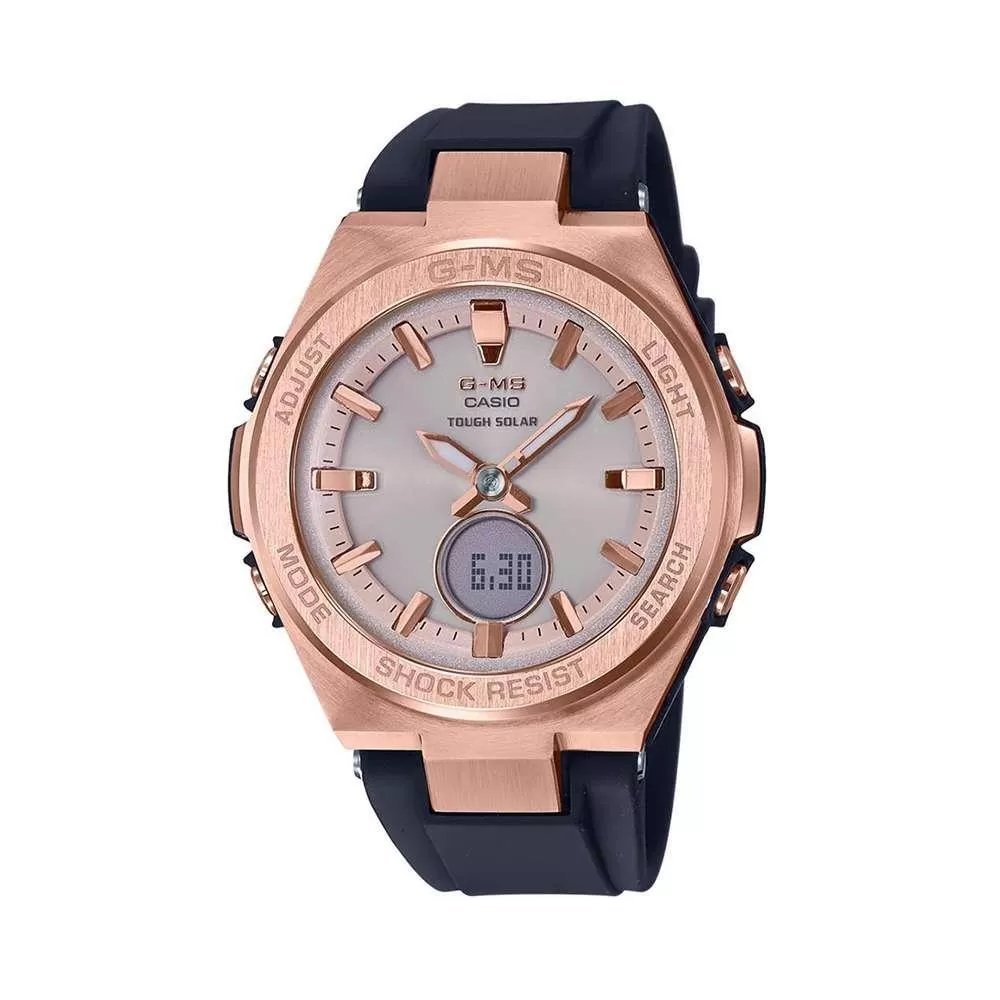 Đồng Hồ Casio Tough Solar MSG-S200G-1ADR 47mm Nữ