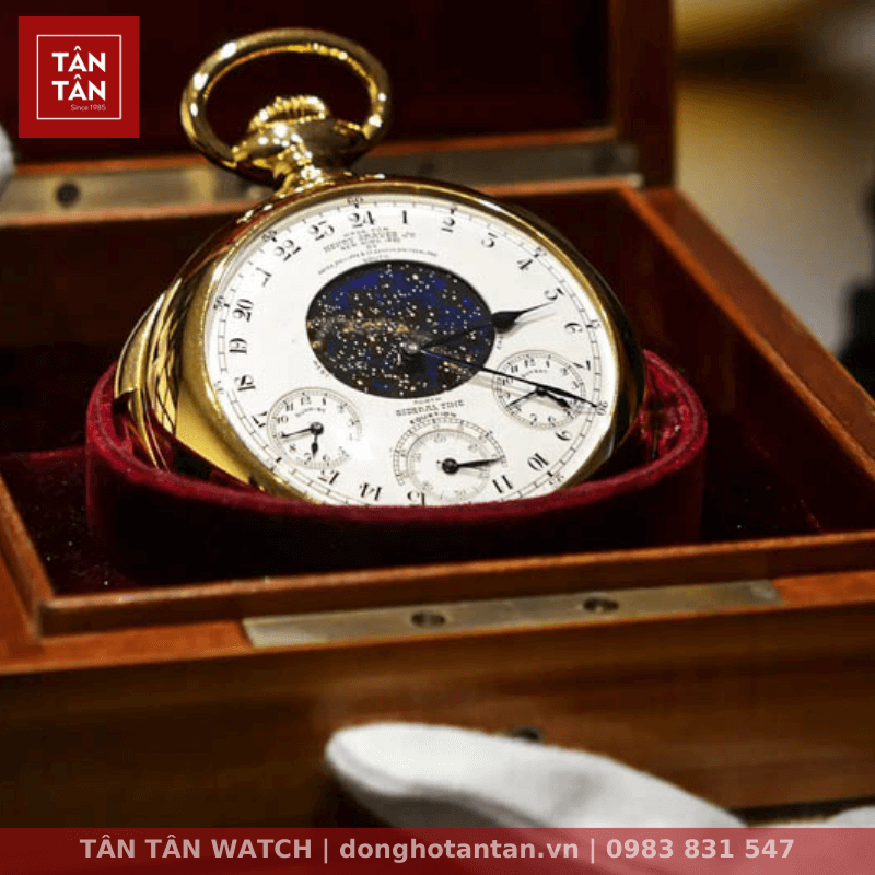 Henry Graves Supercomplication là chiếc đồng hồ được chế tác công phu và phức tạp