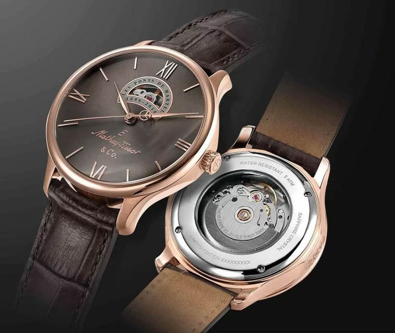 Đồng hồ Mathey-Tissot có thiết kế độc đáo giữa cổ điển và hiện đại