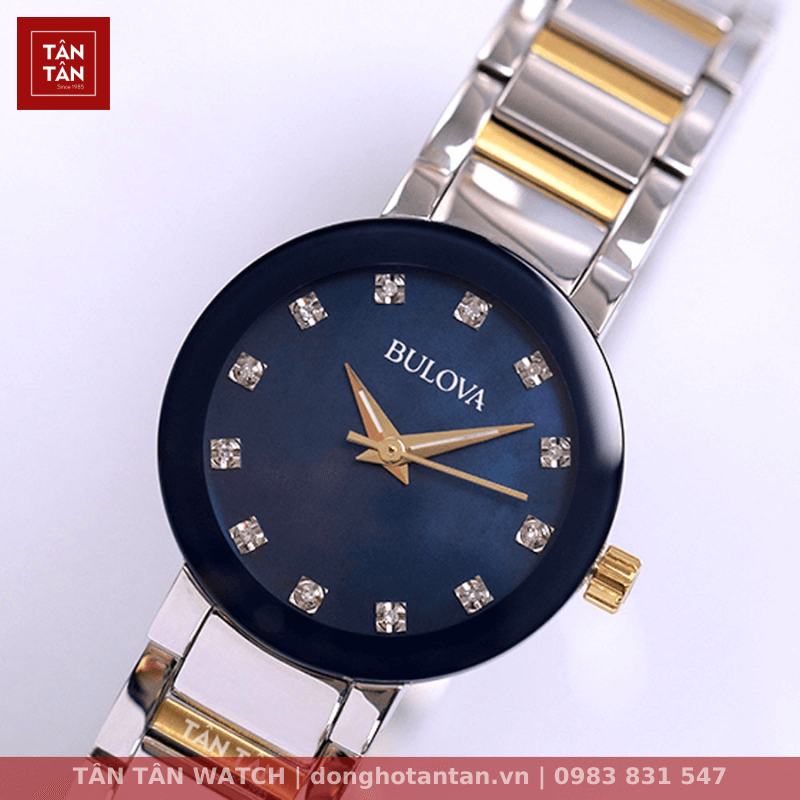 Đồng Hồ Bulova Quartz 98P157 26mm Nữ