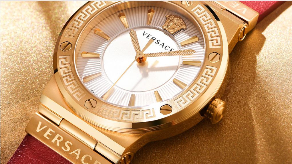 Kiểm tra mặt đồng hồ Versace để nhận biết hàng giả