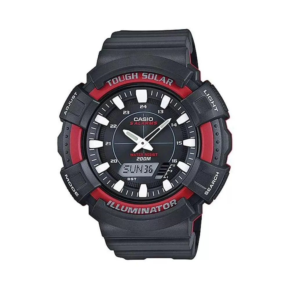 image cách chỉnh giờ đồng hồ Casio 4 nút