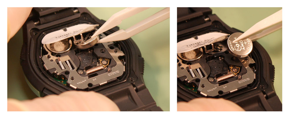 Đồng hồ có 2 pin