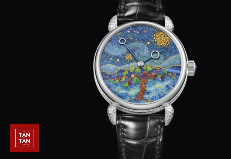 voutilainen starry night vine cloisonne enamel and lacquer