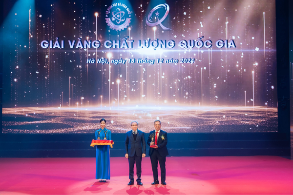 DOJI vinh dự nhận Giải Vàng Chất lượng Quốc gia năm 2024