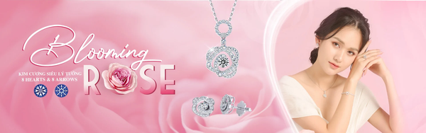 Bộ trang sức kim cương Blooming Rose – Rực rỡ như đóa hồng kiêu sa