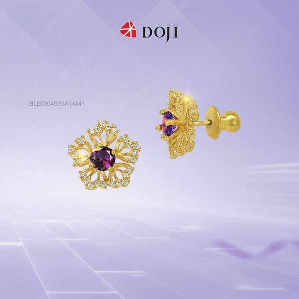 Bằng lăng tím: Ý nghĩa hoa bằng lăng, biểu tượng của mùa hè 8 Bông tai vàng 24K gắn đá Amethyst tô điểm thêm nét sang trọng, quý phái cho khuôn mặt người phụ nữ