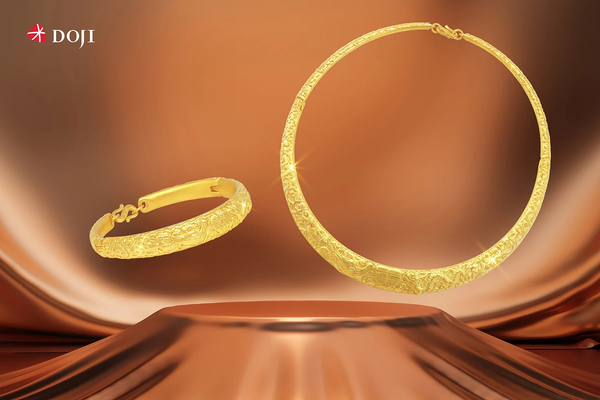 image1_8e7d41c130084b0cad8c8656f06726fc_grande Bộ sưu tập trang sức cưới vàng 9999 “Long Phụng Sum Vầy”