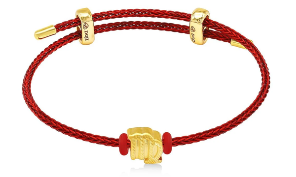 Vòng charm cung hoàng đạo Xử Nữ vàng 24K DOJI BCB5005210A1XX1 mang đến may mắn và năng lượng tích cực cho người thuộc cung này